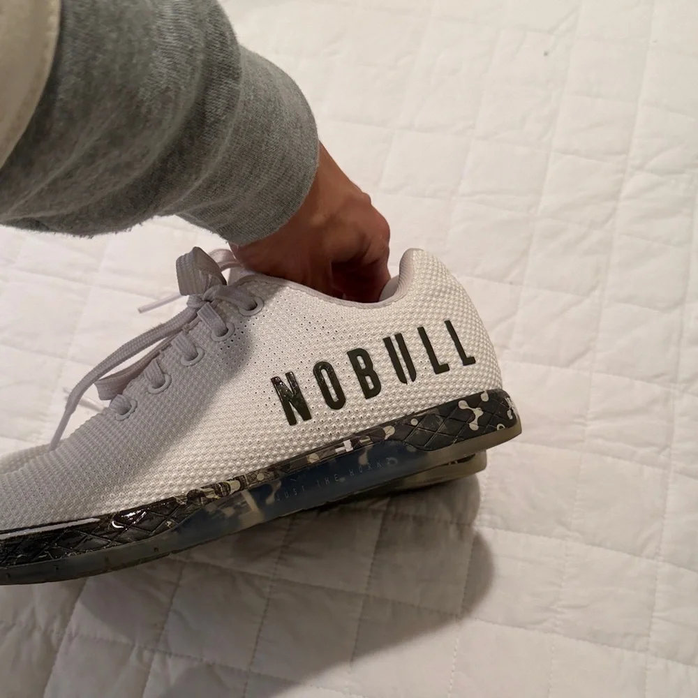 NOBULL Women's  White Sneakers - Picture 2 of 5